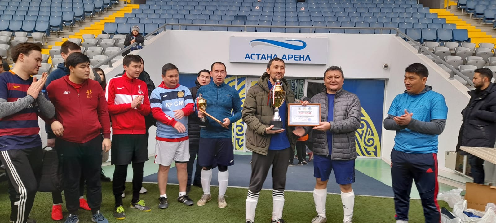 Участие в футбольном турнире к празднованию 30-летия Независимости Республики Казахстан